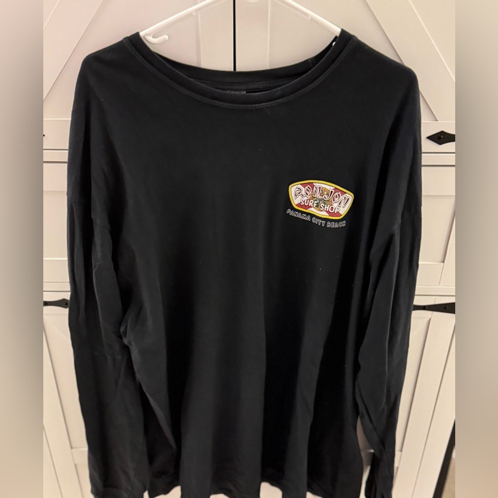Ron Jon Surf Shop Long Sleeve Shirt – XL – Black – Panama City Beach